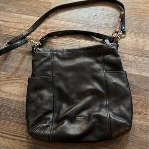 Leather Coach Satchel Bag